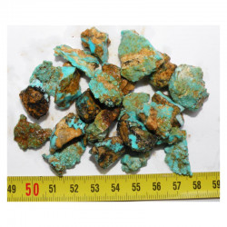 lot de turquoise Royston royal Blue - Nevada - USA ( 50 grs - 016 )