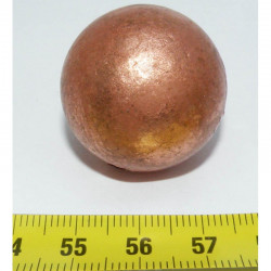 Sphere de cuivre naturel ( USA )