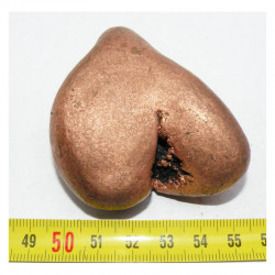 pepite de cuivre naturel ( USA - 348 grammes - 004 )