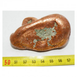 pepite de cuivre naturel ( USA - 345 grammes - 003 )