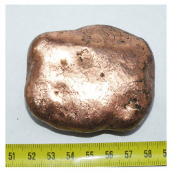 pepite de cuivre naturel ( USA - 465 grammes - 009)