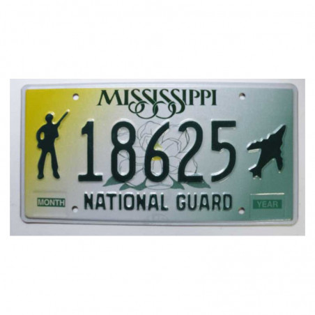 Plaque d Immatriculation USA - Mississippi ( 656 )