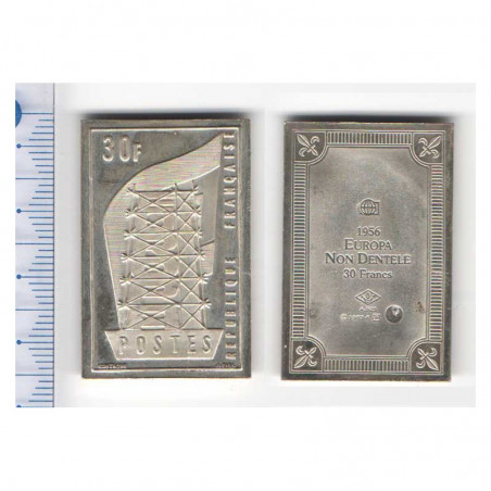 lingot d argent les plus grands timbres de France ( 006)