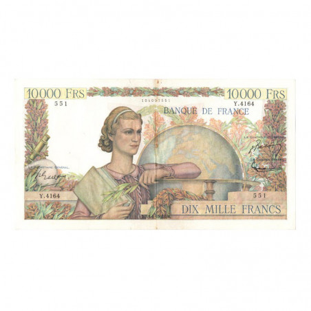 10000 F Genie Francais 05/02/1953 TTB ( 150 )