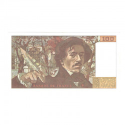 100 F Delacroix 1978 C3 presque neuf ( 568 )