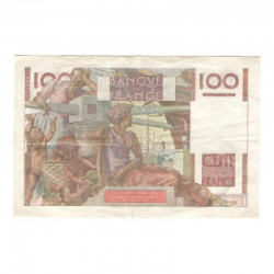 100 Francs Jeune Paysan 16/11/1950 SUP ( 627 )