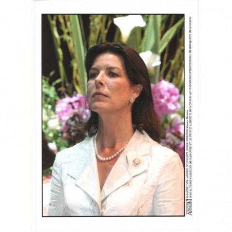 Photo originale Monaco princesse Caroline concours bouquets 2006 ( 049 )