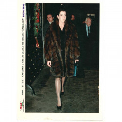 Photo originale Monaco princesse Caroline - Rome 1997 ( 134 )