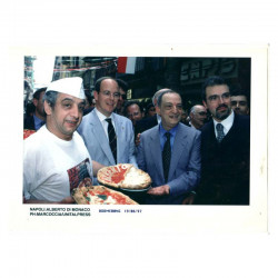 Photo originale Monaco  prince Albert - Naple 1997 ( 148 )