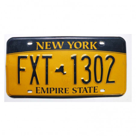 Plaque d Immatriculation USA - New York ( 1216 )