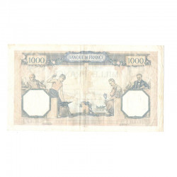1000 Francs Ceres et Mercure 28/01/1937 SUP  ( 680 )