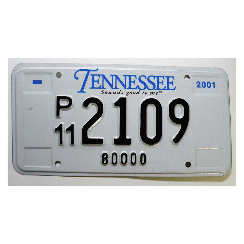 Plaque d Immatriculation USA - Tennessee ( 1241 )