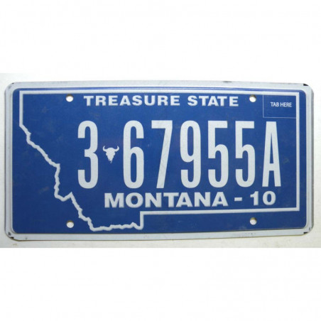Plaque d Immatriculation USA - Montana ( 1227 )