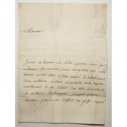 Marque Postale 1768 Toulouse pour Millau ( 012 )