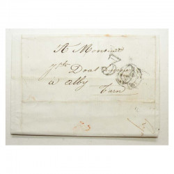 Marque Postale 1860 Lyon pour Alby ( 020 )