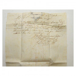 Marque Postale 1834 Montpelier pour Montpelier ( 024 )