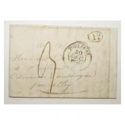 Marque Postale 1836 Toulouse pour Alby ( 123 )