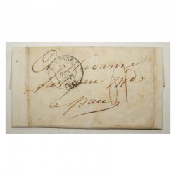 Marque Postale 1836 Bayone pour Pau ( 140 )