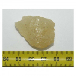 verre libyque LDG ( meteorite -Tectite - 12.0 grs - 034 )