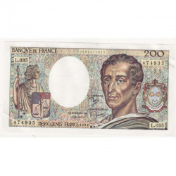 200 Francs Montesquieu 1985 L035 SPL ( 290 )