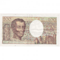 200 Francs Montesquieu 1992 U119 TTB + ( 280 )