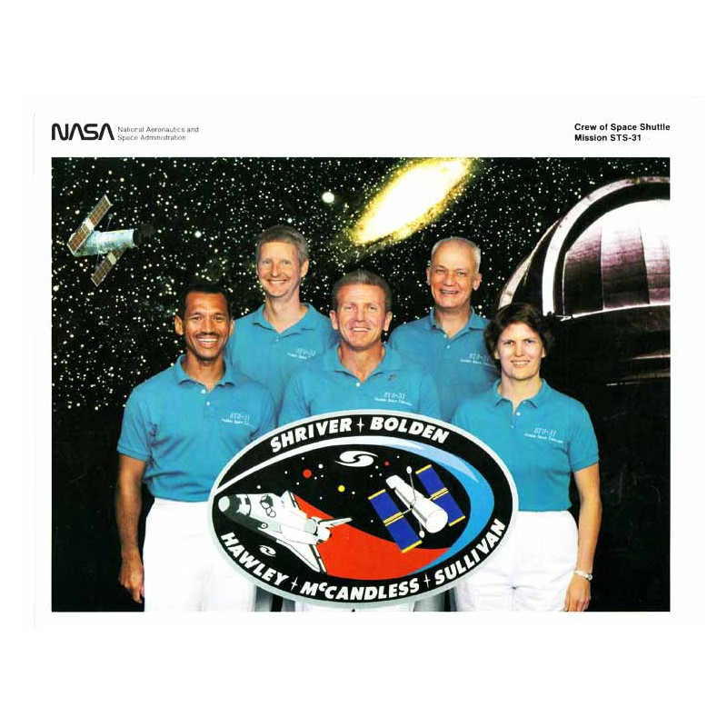 Photo Vintage Original de la Nasa  STS-031  ( 033 )