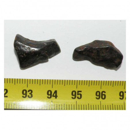 Lot de 2 Meteorites Canyon Diablo ( 6.65 grs )
