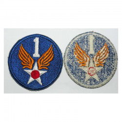 Patch original WWII USAF 1 st Air force ( 019 )