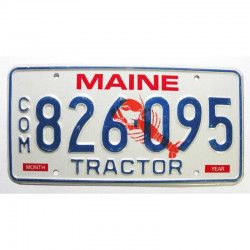 Plaque d Immatriculation USA - Maine ( 322 )