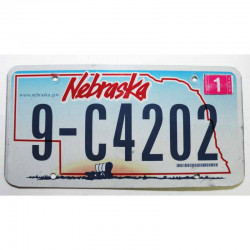 Plaque d Immatriculation USA - Nebraska  ( 514 )