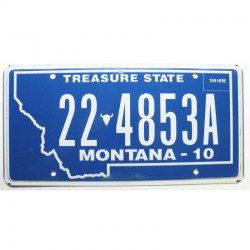 Plaque d Immatriculation USA - Montana ( 1253 )