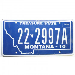 Plaque d Immatriculation USA - Montana ( 1254 )
