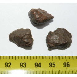 lot de 3 Meteorites NWA 4528 ( chondrite - 8.85 grammes - 006)