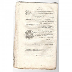 Bulletin des lois - Grains et Farines - 1838 - Louis Philippe ( 029 )