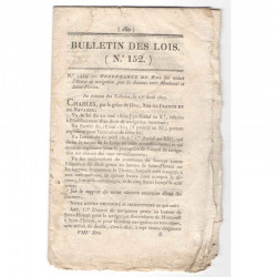 Bulletin des lois - Octroi de navigation - 1827 - Charles X ( 091 )