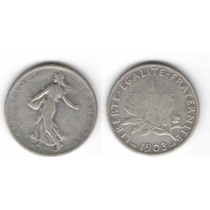 1 franc semeuse 1903 argent ( 002 )
