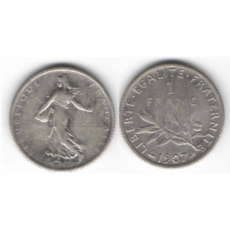 1 franc semeuse 1907 argent ( 006 )