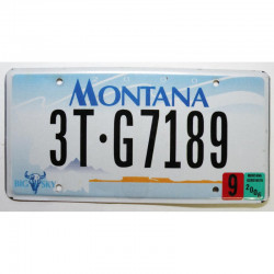 Plaque d Immatriculation USA - Montana 2006 ( 1236 )