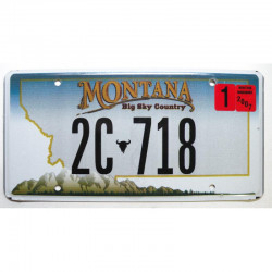 Plaque d Immatriculation USA - Montana 2007 ( 509 )