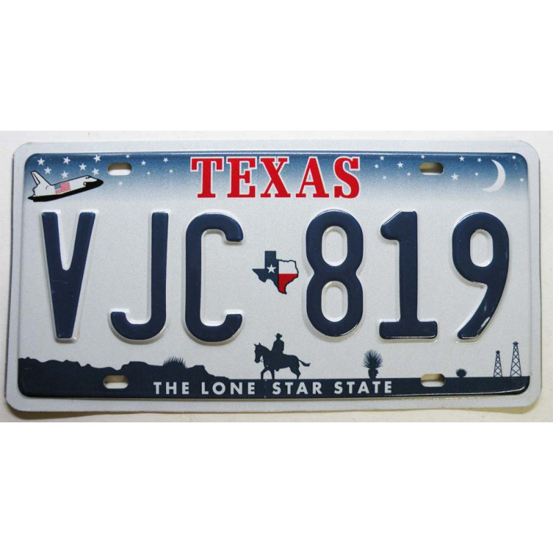 Plaque d Immatriculation USA - Texas ( 607 )
