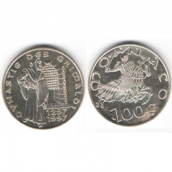 100 Francs Argent SAS Rainier III Monaco 1997