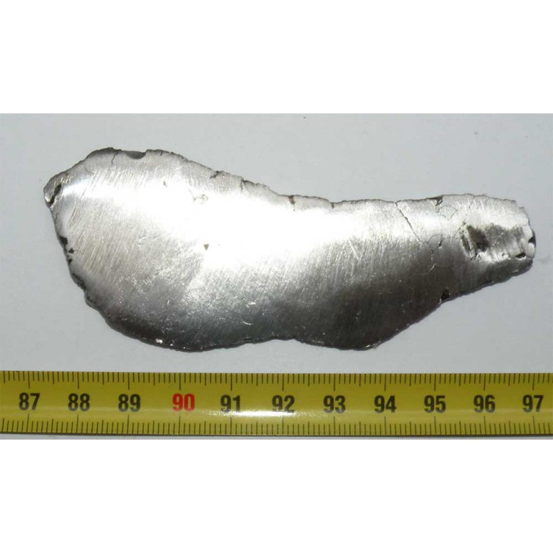 Tranche polis de Meteorite Campo del Cielo ( 62 grs - 013 )