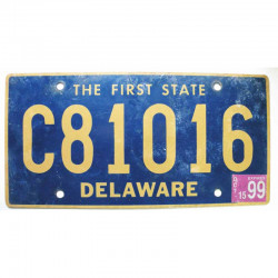 Plaque d Immatriculation USA - Delaware 1999 ( 416 )