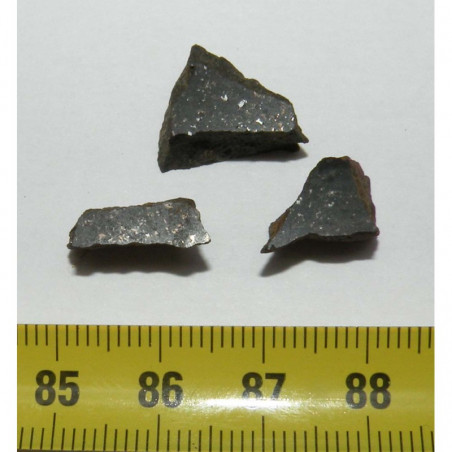 3 Meteorites Lahoma (  4.00 grammes - 011 )
