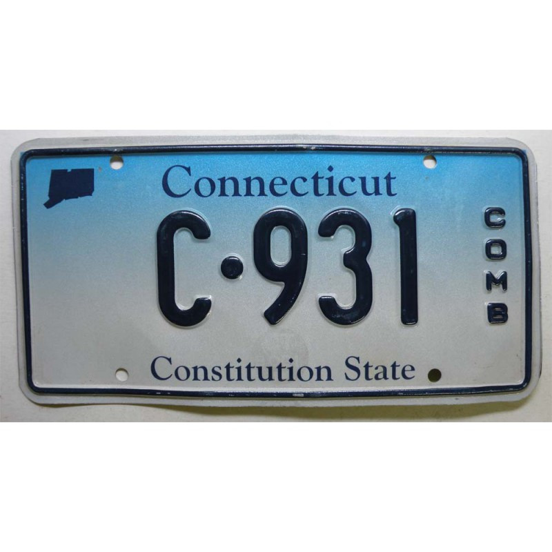 Plaque d Immatriculation USA - Connecticut ( 370 )