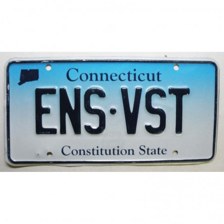 Plaque d Immatriculation USA - Connecticut ( 369 )