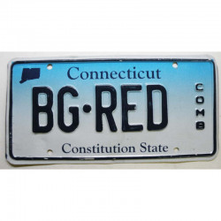 Plaque d Immatriculation USA - Connecticut ( 272 )