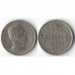 1/2 Francs 1968 Monaco Rainier III