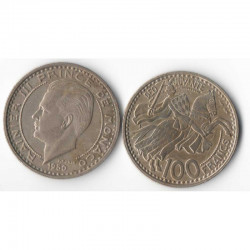 100 Francs 1950 Monaco Rainier III