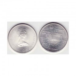 10 dollars Canada Argent 1975 ( 001 )